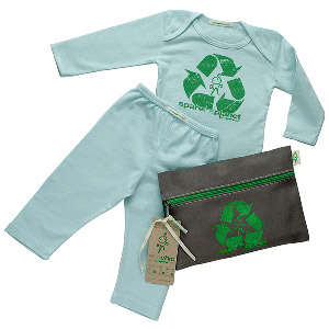 Organic Baby Green Outfit Kit - Recycle