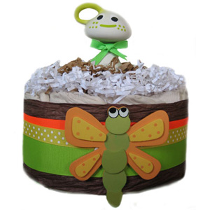 Organic Dragon Fly Diaper Pound Cake