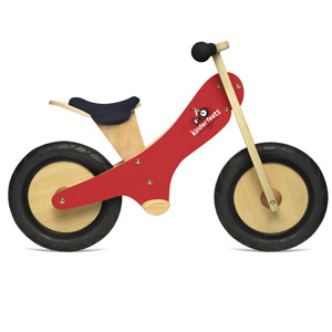 Kinderfeets - Red Chalkboard Balance Bike