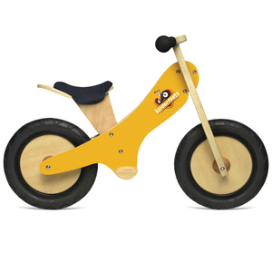 Kinderfeets - Yellow Chalkboard Balance Bike