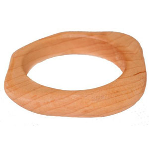 Wood Maple Teething Ring by Camden Rose