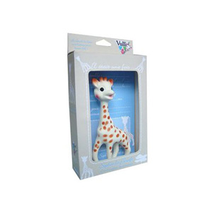 Sophie the Giraffe Natural Teether by Vulli